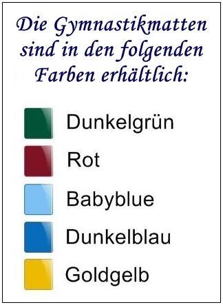 Wählen
sie die Farbe des Polsterbezugs